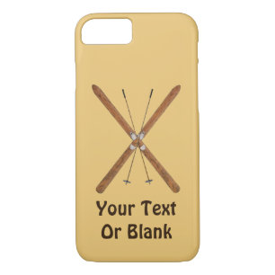 Cross-Country Skis And Poles iPhone 8/7 Case