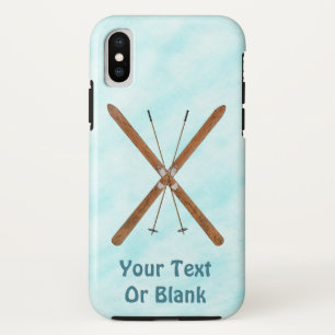 Cross-Country Skis On Snow iPhone XS Case
