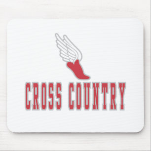 Cross Country T-shirts and Gifts. Mouse Pad