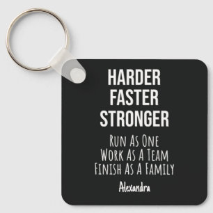 Cross Country Team Gifts Personalized Runner Funny Key Ring