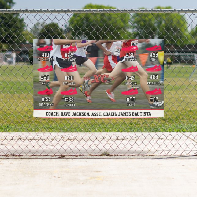Cross Country XC Team Banner (Insitu)