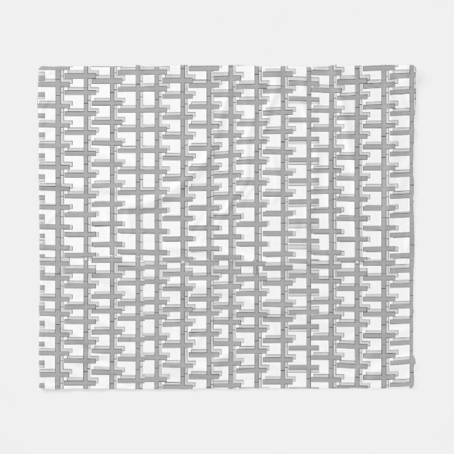 Cross Design Fleece Blanket Perfect For A gift (Front (Horizontal))
