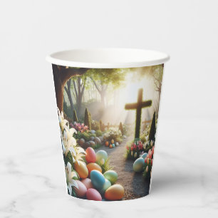 Cross/Easter egg/Lilly Paper Cups