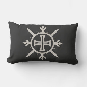 "Cross Emblem"  Lumbar Cushion
