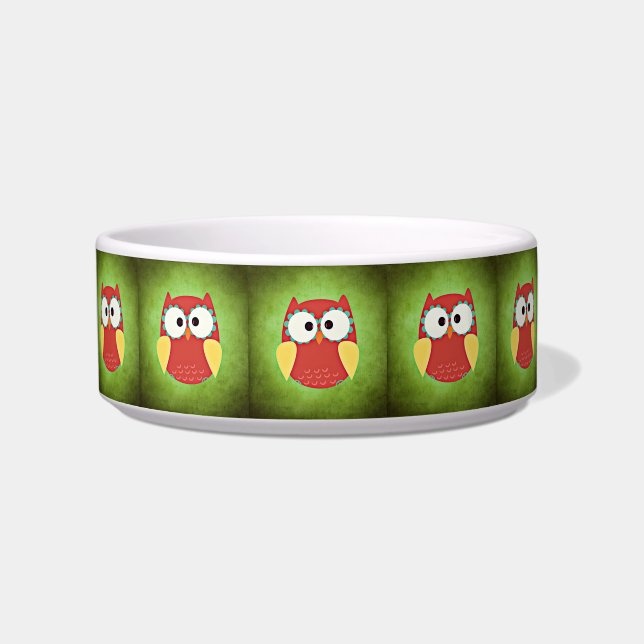 Cross Eyed Owl Bowl (Front)