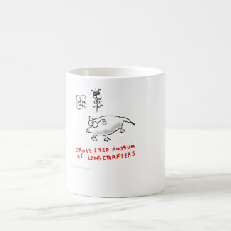 Cross Eyed Possum Coffee Mug