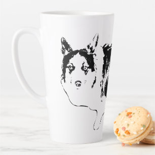 Cross-Eyed Snack Patrol Latte Mug