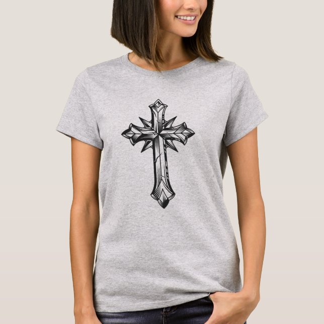Cross. Faith. T-Shirt (Front)