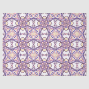 Cross geometric pattern - ceramic tile imitation tissue paper