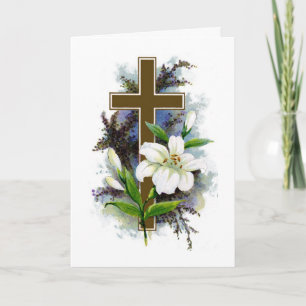 Cross Greeting card