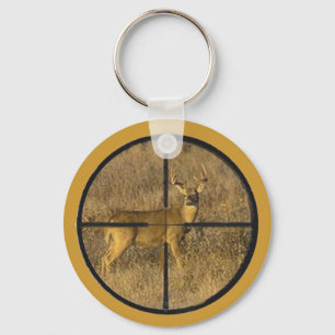 CROSS HAIRS. KEY RING