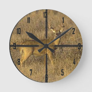 CROSS HAIRS. ROUND CLOCK