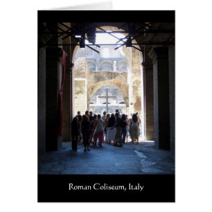 Cross in Roman Coliseum, Italy