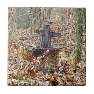 Cross in the Woods Tile