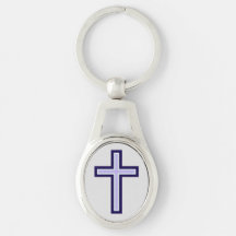 Cross keychain
