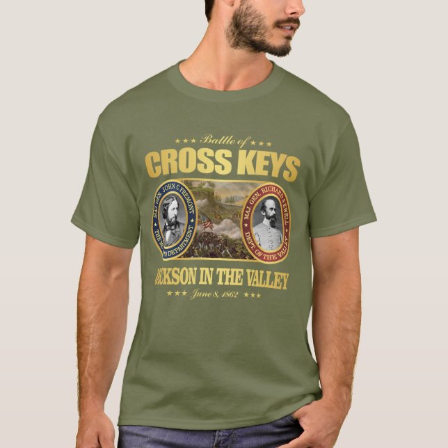 Cross Keys (FH2) T-Shirt (Front)