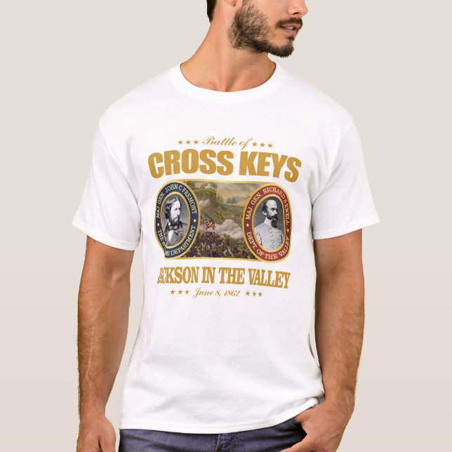 Cross Keys (FH2) T-Shirt (Front)