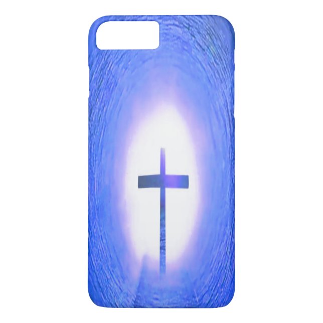 Cross Light Tunnel Christian Love Jesus Case-Mate iPhone Case (Back)