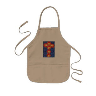 Cross Motif Children's Apron