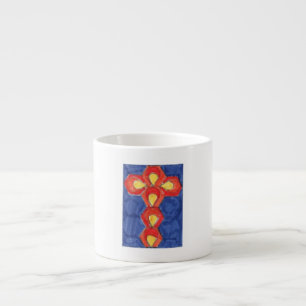 Cross Motif Espresso Mug