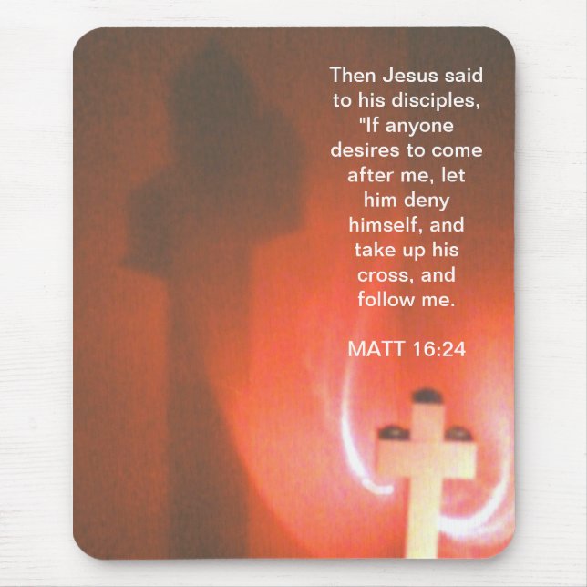 Cross Mouse Pad (Front)