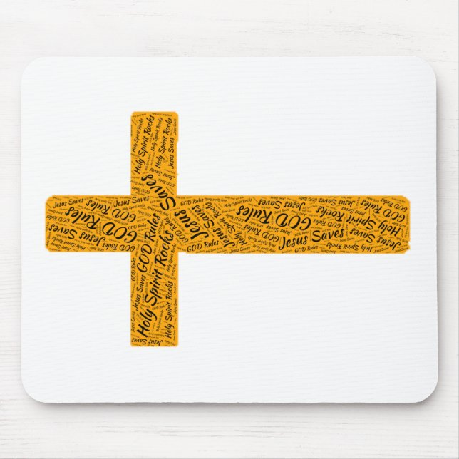 cross mouse pad (Front)