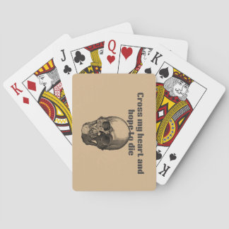 Cross my heart and hope to die Classic  cards