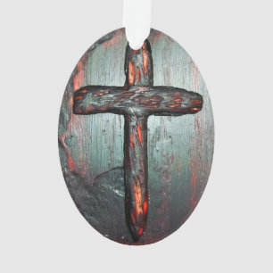 Cross of Blood Ornament