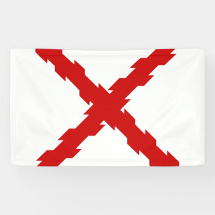 Cross of Burgundy Flag Banner