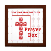 Cross of Hearts Prayer Box