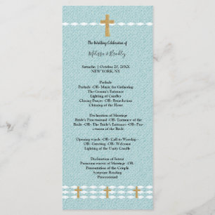 Cross of Light Jesus Christ ceremony Program