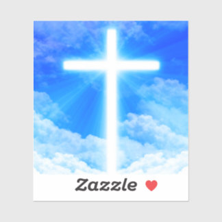 Cross of Light Jesus Christ Customisable Christian