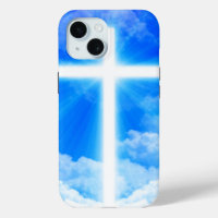 Cross of Light Jesus Christ Customisable Christian