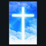 Cross of Light Jesus Christ Customisable Christian Flyer<br><div class="desc">Cross of Light Jesus Christ Customisable Christian Design The Cross of Light, symbolising the Love and Grace of Jesus Christ, God the Father, and the Holy Spirit. Celebrate and remember the Love of the Lord with this fully customisable item - add your own colours, Bible quotes, or other Christian messages....</div>
