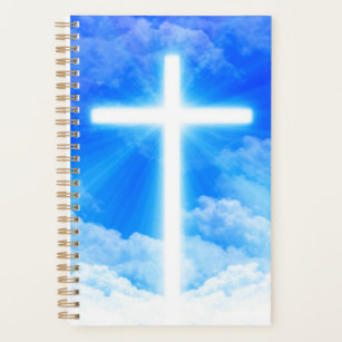 Cross of Light Jesus Christ Customisable Christian Planner