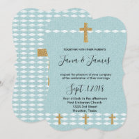 Cross of Light Jesus Christ wedding
