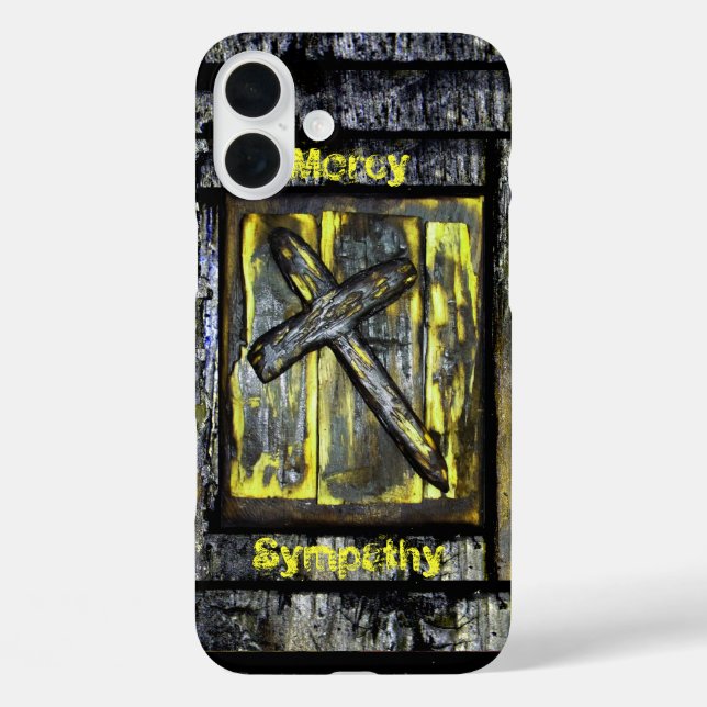 Cross of Mercy & Sympathy Case-Mate iPhone Case (Back)