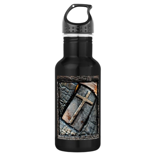Cross of Protection 532 Ml Water Bottle (Front)