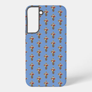 Cross of Roses Samsung Galaxy Case