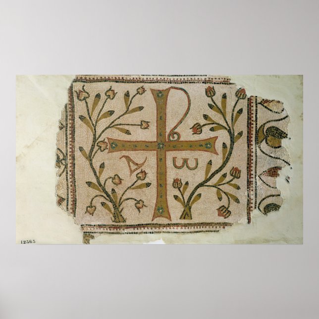 Cross of Sbeitla, from Basilica of Henchir Ali Poster (Front)