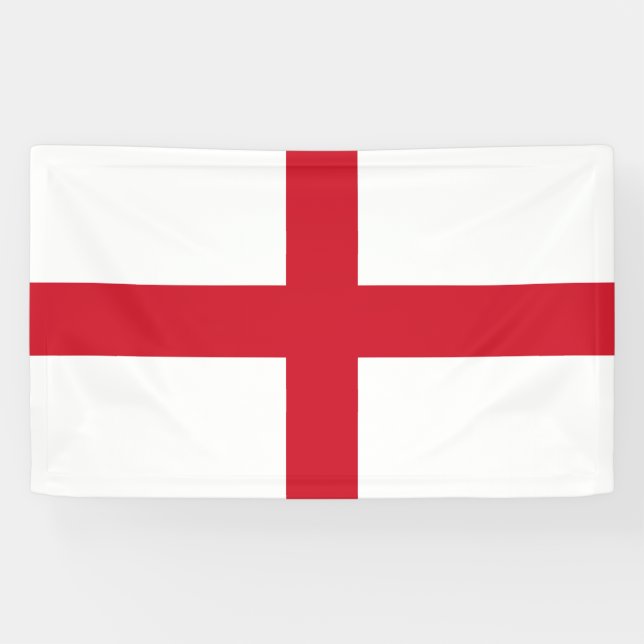 Cross of St George ~ Flag of England  Banner (Horizontal)