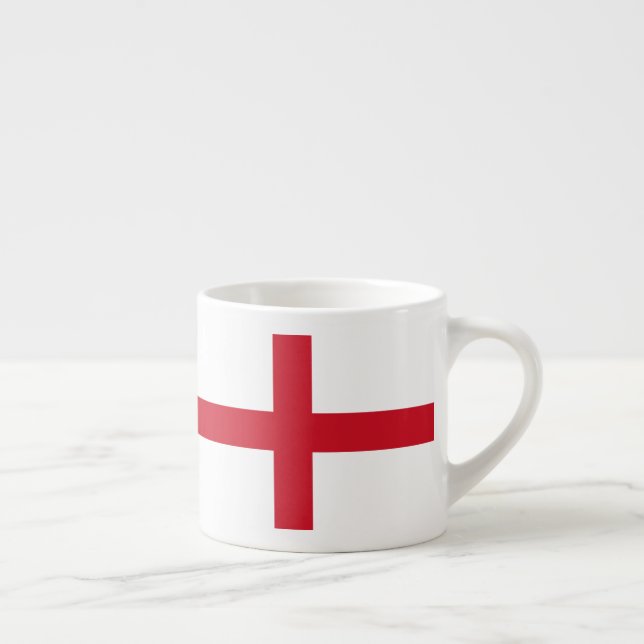 Cross of St George ~ Flag of England Espresso Cup (Right)