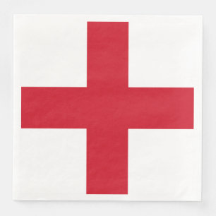 Cross of St George ~ Flag of England Napkin