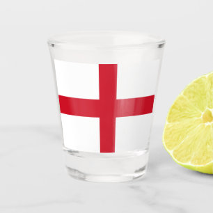 Cross of St George ~ Flag of England Shot Glass
