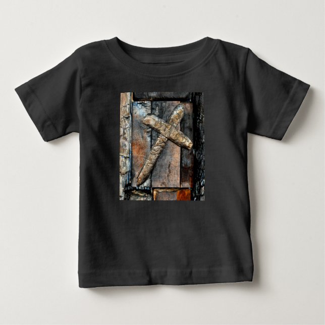 Cross of Strength Baby T-Shirt (Front)