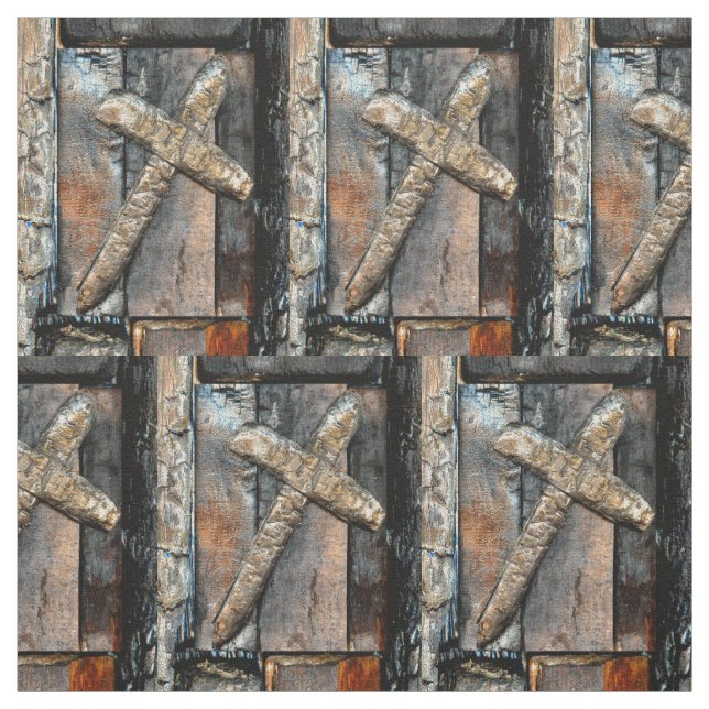 Cross of Strength Fabric (Swatch)