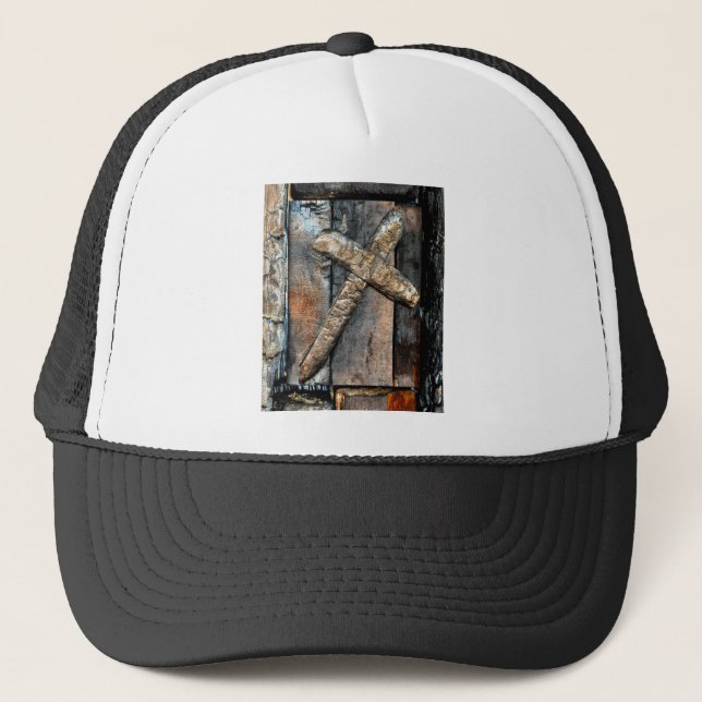 Cross of Strength Trucker Hat (Front)