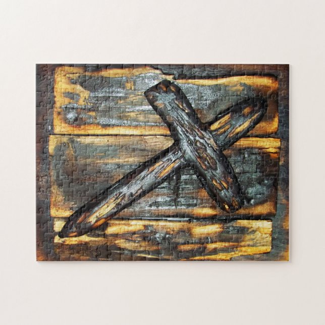 Cross of The Apocalypse Jigsaw Puzzle (Horizontal)