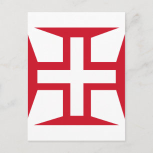 Cross of the Order of Christ Postcard