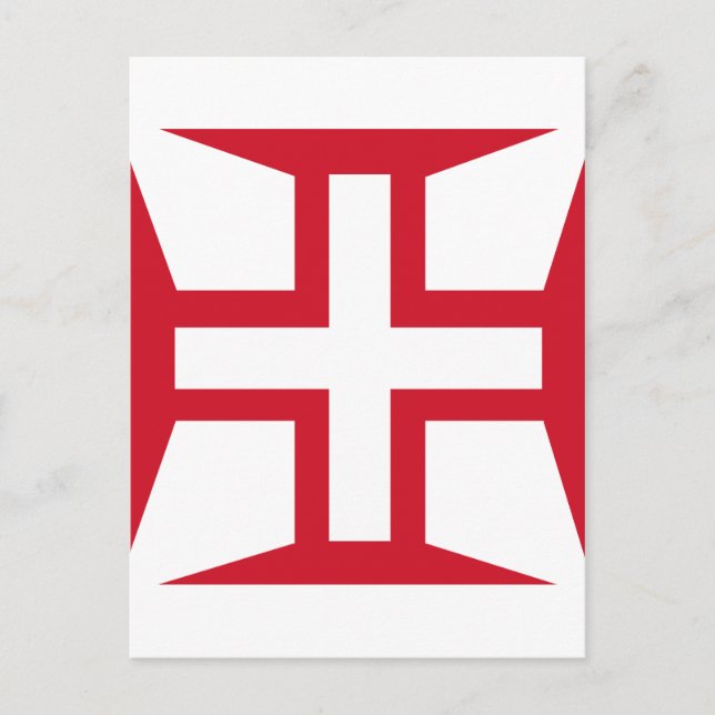 Cross of the Order of Christ Postcard (Front)